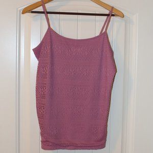 LOFT Outlet Lace Front Tank - Sz M
